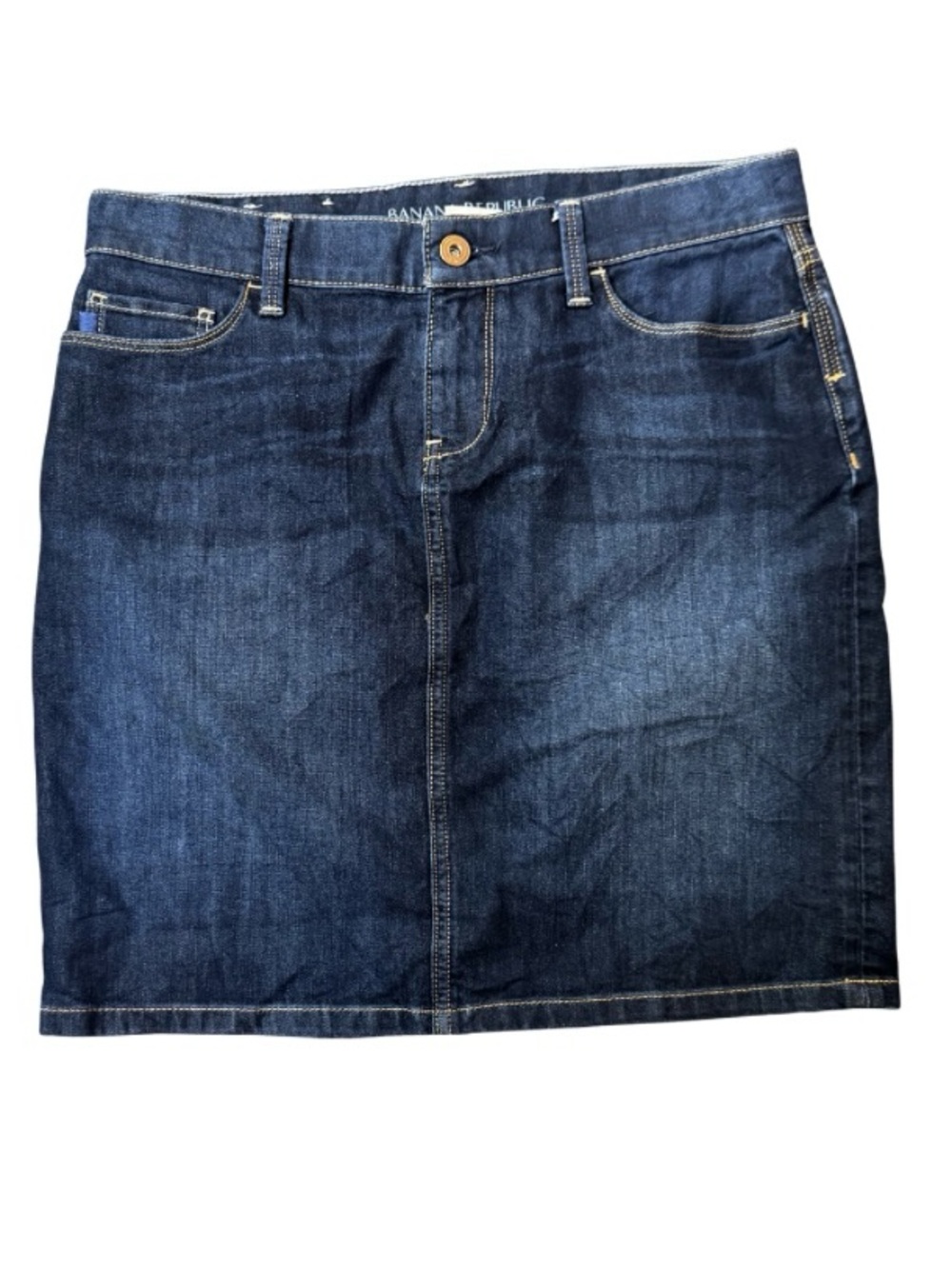 Banana Republic Denim Pencil Skirt
